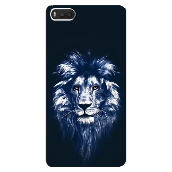 Чехол с рисунком «Лев - синий» для Xiaomi Mi8 Чехол с рисунком «Лев - синий» для Xiaomi Mi8