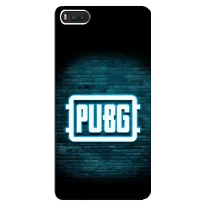 Чехол (TPU) с картинкой "Лого Пабг" на Сяоми Ми 8 (Лого PUBG)