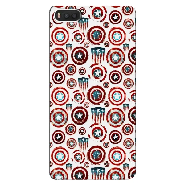 Чехол с рисунком «Марвел щиты» для Xiaomi Mi8 Чехол с рисунком «Марвел щиты» для Xiaomi Mi8