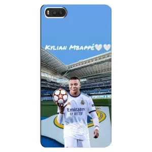 Чехол (TPU) с Футболистом на Xiaomi Mi8 (Mbappe Real)