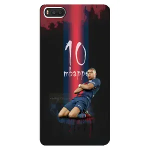Чехол (TPU) с Футболистом на Xiaomi Mi8 (MBAPPE 10)