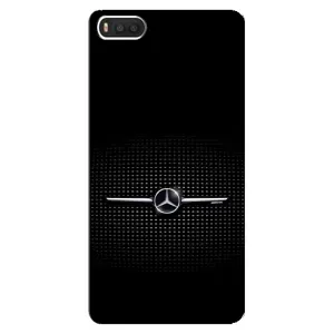 Силиконовый бампер с картинкой машины на Xiaomi Mi8 (Mercedes)