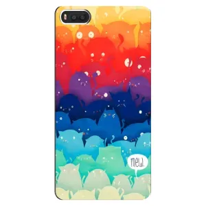 Силіконовий чохол з котиком для Xiaomi Mi8 (Mew)