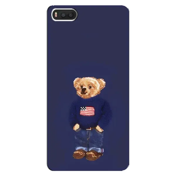 Чехол с рисунком «Мишка USA» для Xiaomi Mi8 Чехол с рисунком «Мишка USA» для Xiaomi Mi8