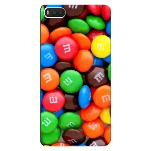 Чехол с изображением вкусной еды для Xiaomi Mi8 (Разноцветные M&M'S)