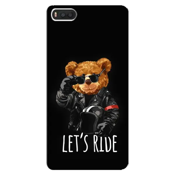 Чехол с рисунком «Модный Мишка» для Xiaomi Mi8 Чехол с рисунком «Модный Мишка» для Xiaomi Mi8