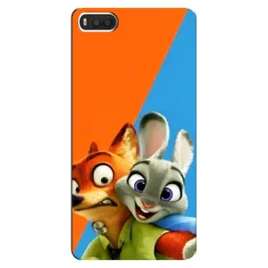 Чехлы ЗВЕРОПОЛИС для Xiaomi Mi8 (Ник и Хопс)