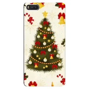 Чехол Новогодняя Елка на Xiaomi Mi8 (Новогодний принт)