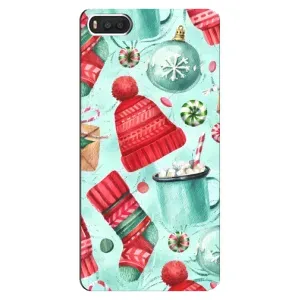 Чехол Санта Клаус для Xiaomi Mi8 (Одежда)