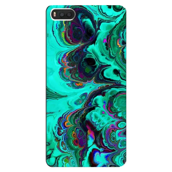 Чехол с рисунком «Салатный мрамор» для Xiaomi Mi8 Чехол с рисунком «Салатный мрамор» для Xiaomi Mi8
