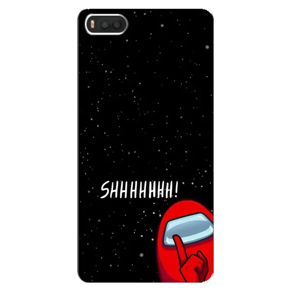Чехол с рисунком «SHHHHH» для Xiaomi Mi8 Чехол с рисунком «SHHHHH» для Xiaomi Mi8