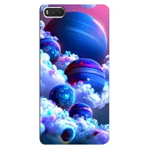 Чохли КОСМОС на Xiaomi Mi8 (Сині планети)