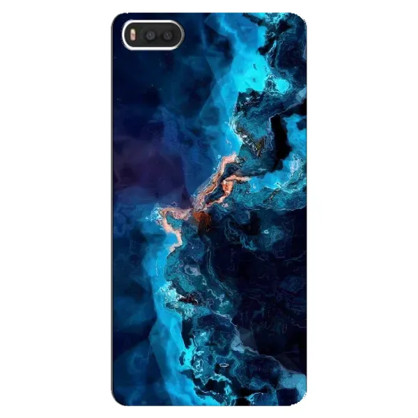 Чехол с рисунком «Синий мрамор» для Xiaomi Mi8 Чехол с рисунком «Синий мрамор» для Xiaomi Mi8