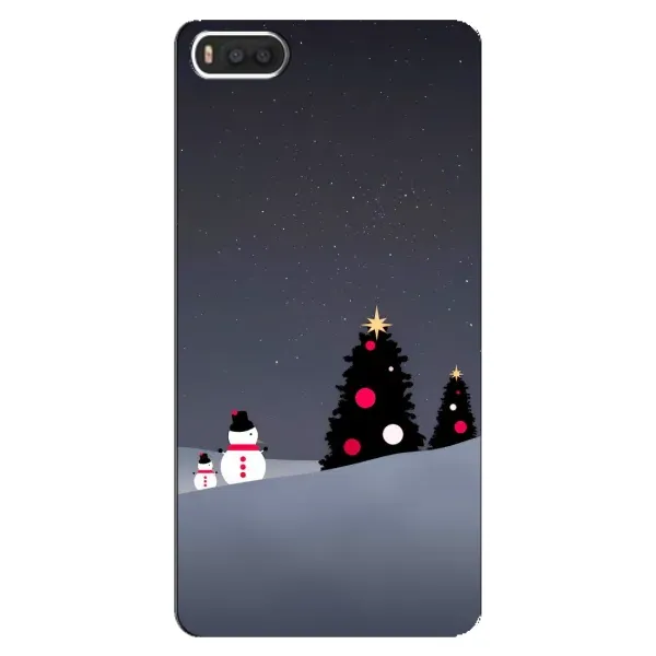 Чехол с рисунком «Снеговички» для Xiaomi Mi8 Чехол с рисунком «Снеговички» для Xiaomi Mi8