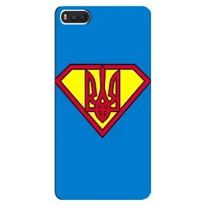 Чехол с картинкой (Патриотический ГЕРБ) на Xiaomi Mi8 (Super - Герб)