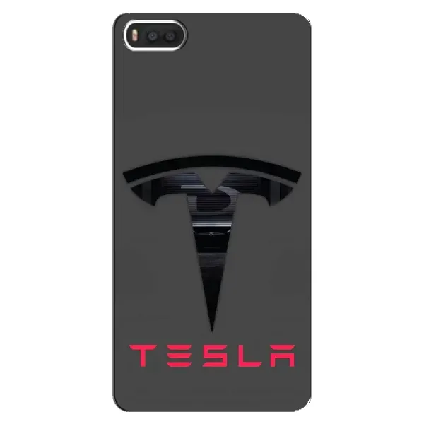 Чехол с рисунком «Logo TESLA» для Xiaomi Mi8 Чехол с рисунком «Logo TESLA» для Xiaomi Mi8