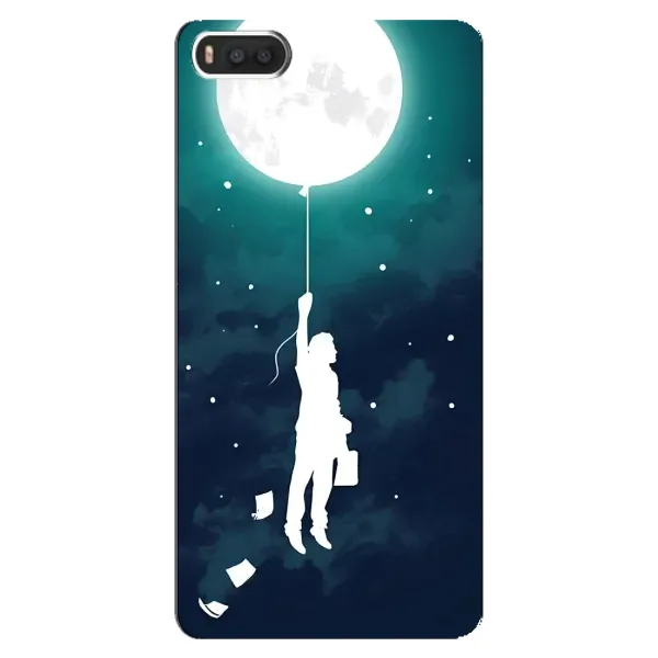 Чехол с рисунком «To The moon» для Xiaomi Mi8