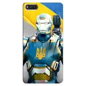 Силіконовий Чохол  на Xiaomi Mi8 (Я-Україна) (Український робокоп)