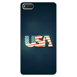 Чехол Флаг USA для Xiaomi Mi8 (USA)