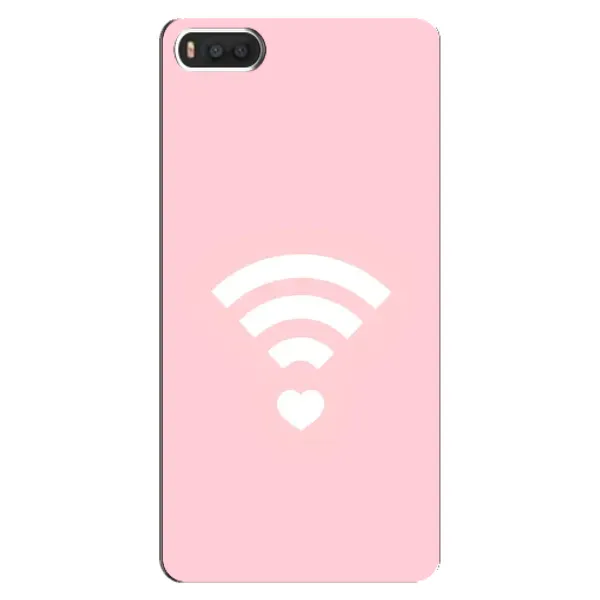 Чехол с рисунком «WiFi Love» для Xiaomi Mi8