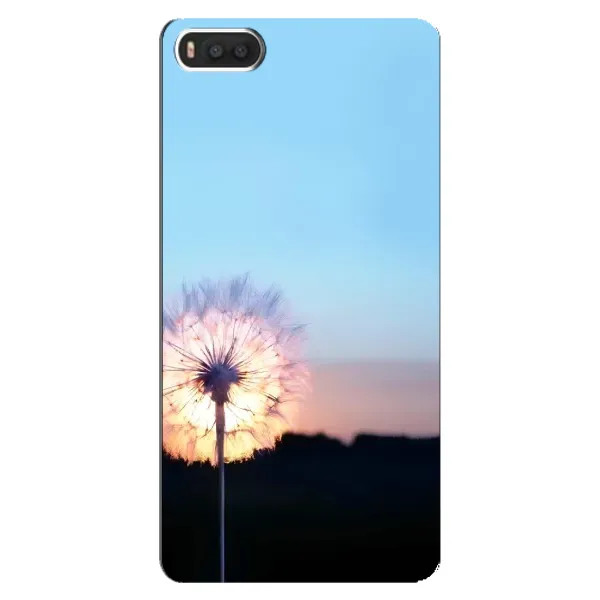 Чехол с рисунком «Закат с одуванчиком» для Xiaomi Mi8 Чехол с рисунком «Закат с одуванчиком» для Xiaomi Mi8