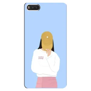 Силіконовый Чохол на Xiaomi Mi8 з картинкой Модных девушек (Жовта кепка)