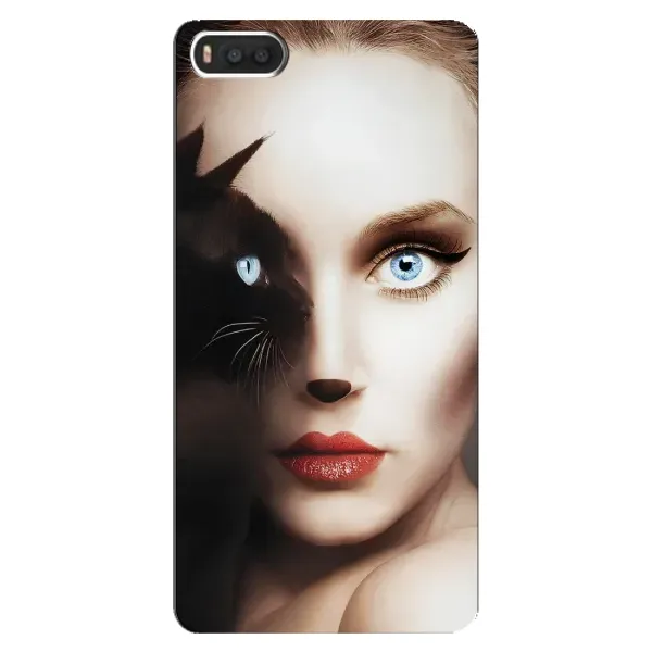 Чехол с рисунком «Женщина кошка» для Xiaomi Mi8 Чехол с рисунком «Женщина кошка» для Xiaomi Mi8