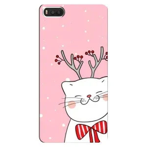 Чохол на тематику: Коти для Xiaomi Mi8 (Зимовий кіт)
