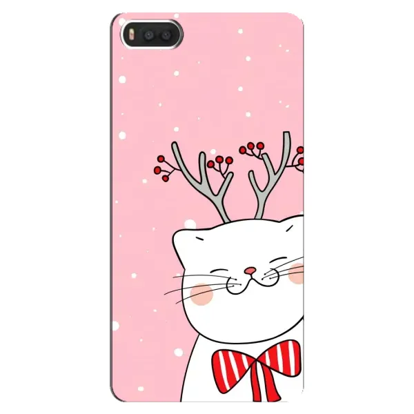 Чехол с рисунком «Зимний кот» для Xiaomi Mi8 Чехол с рисунком «Зимний кот» для Xiaomi Mi8