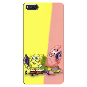 Чехлы с Патриком на Xiaomi Mi8 (Звонок)