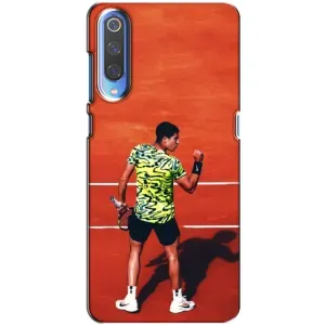 Чохли з прінтом Спортивна тематика для Xiaomi Mi 9 (Алькарас Тенісист)