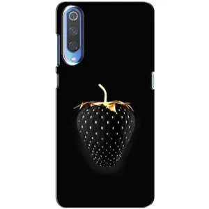 Чехол с изображением вкусной еды для Xiaomi Mi 9 (Чёрная клубника)