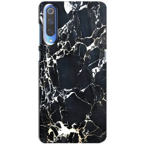 Чехол с рисунком «Чёрный мрамор» для Xiaomi Mi 9 Чехол с рисунком «Чёрный мрамор» для Xiaomi Mi 9