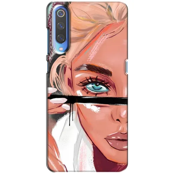Чехол с рисунком «Девушка и ресницы» для Xiaomi Mi 9 Чехол с рисунком «Девушка и ресницы» для Xiaomi Mi 9