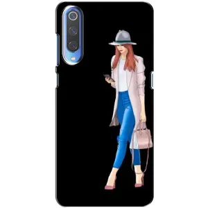 Чохол з картинкою Модні Дівчата Xiaomi Mi 9 (Дівчина з телефоном)