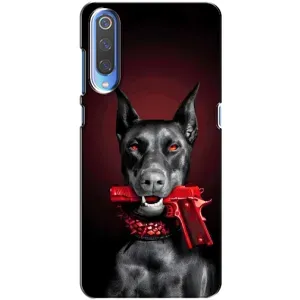 Чехол ДОБЕРМАН для Xiaomi Mi 9 (Доберман злой)