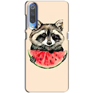 Силиконовый Чехол с Енотами на Xiaomi Mi 9 (Енот)