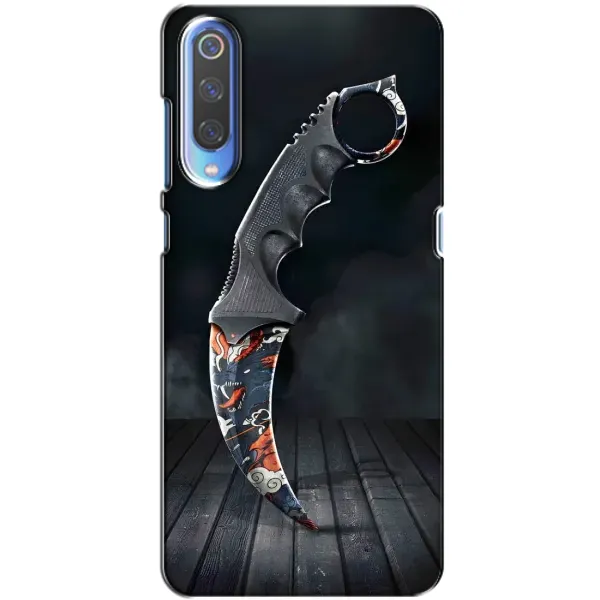 Чехол с рисунком «Кинжал КС ГО» для Xiaomi Mi 9 Чехол с рисунком «Кинжал КС ГО» для Xiaomi Mi 9