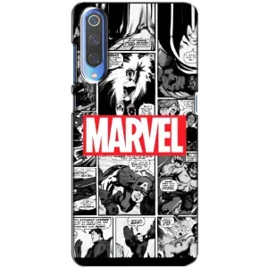 Силиконовый Чехол для Xiaomi Mi 9 (Комикс Марвел)