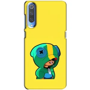 Чехол Бравл Старс для Xiaomi Mi 9 (Леон (LEON))