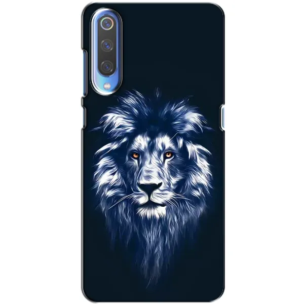 Чехол с рисунком «Лев - синий» для Xiaomi Mi 9 Чехол с рисунком «Лев - синий» для Xiaomi Mi 9