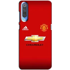 Силиконовые Чехлы принт Футбол на Xiaomi Mi 9 (Man United)