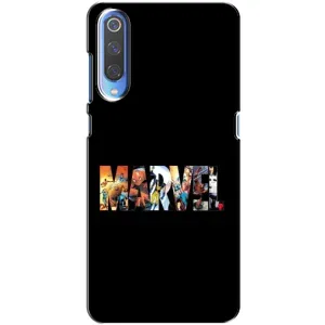 Силиконовый Чехол для Xiaomi Mi 9 (MARVEL)