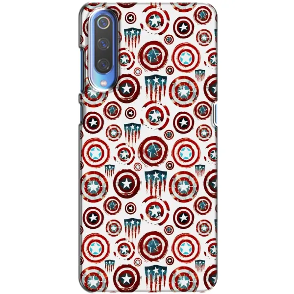 Чехол с рисунком «Марвел щиты» для Xiaomi Mi 9 Чехол с рисунком «Марвел щиты» для Xiaomi Mi 9