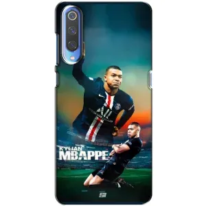 Чехол (TPU) с Футболистом на Xiaomi Mi 9 (MBAPPE)