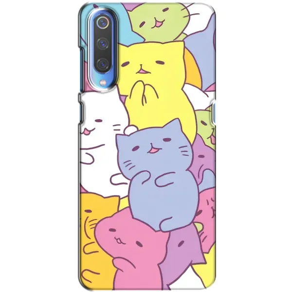 Чехол с рисунком «Милые котики» для Xiaomi Mi 9 Чехол с рисунком «Милые котики» для Xiaomi Mi 9