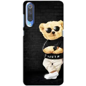 Чехлы Мишка Тедди для Сяоми Ми 9 (Мишка в очках)