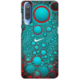 Силиконовый Чехол на Xiaomi Mi 9 с картинкой Nike (Найк зеленый)