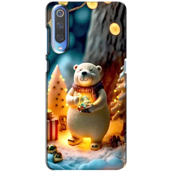 Чехол с рисунком «Новогодний ведмеженок» для Xiaomi Mi 9 Чехол с рисунком «Новогодний ведмеженок» для Xiaomi Mi 9
