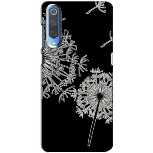 Силиконовый Чехол с одуванчиками на Xiaomi Mi 9 (Одуванчики)